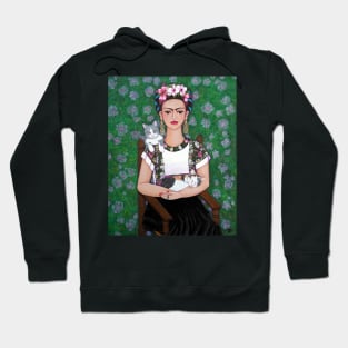 Frida cat lover Hoodie